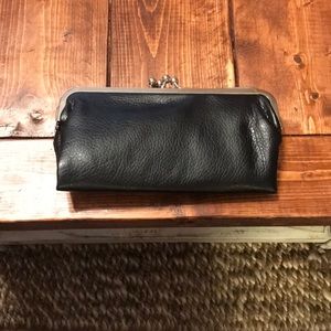 Black clutch wallet
